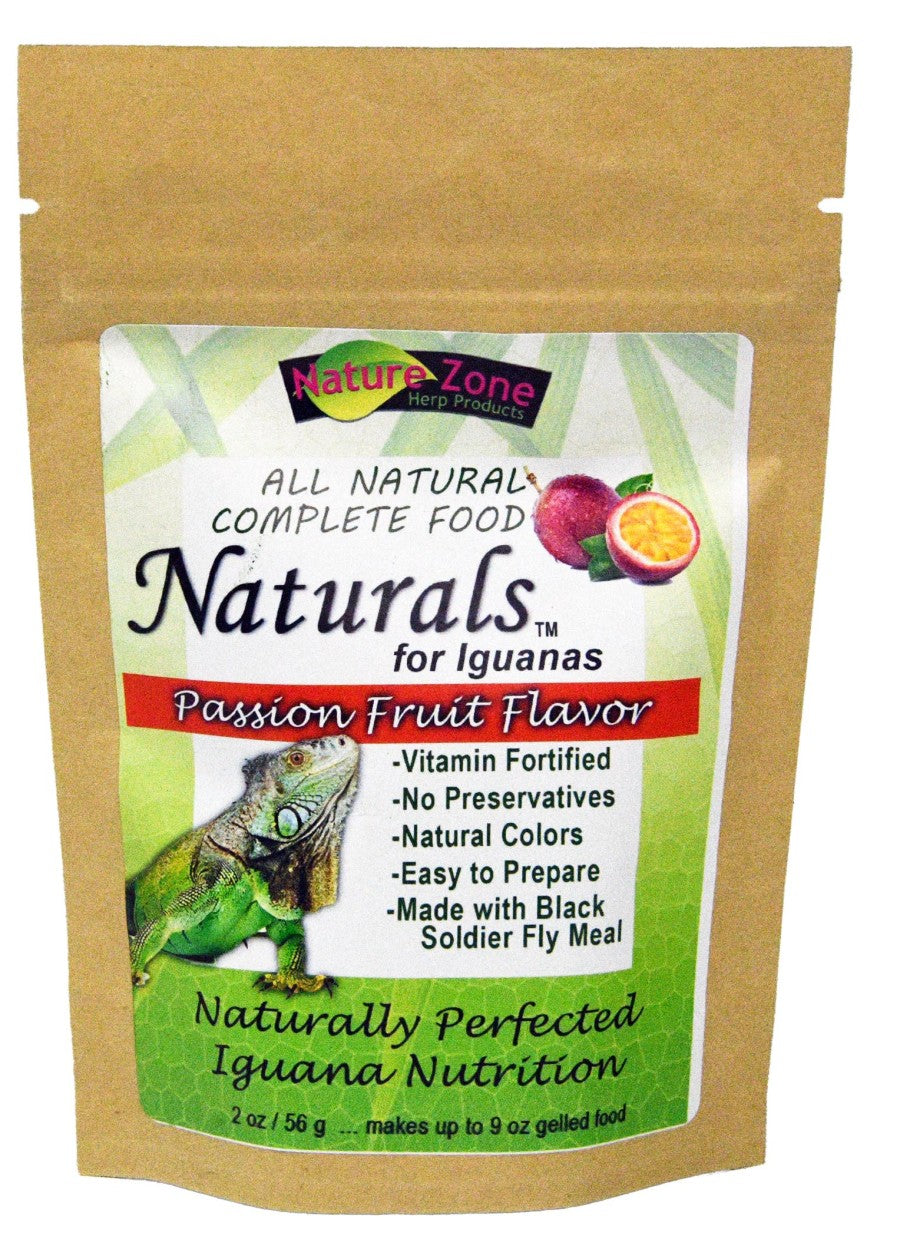 Nature Zone Naturals Iguana Food Passion Fruit Flavor
