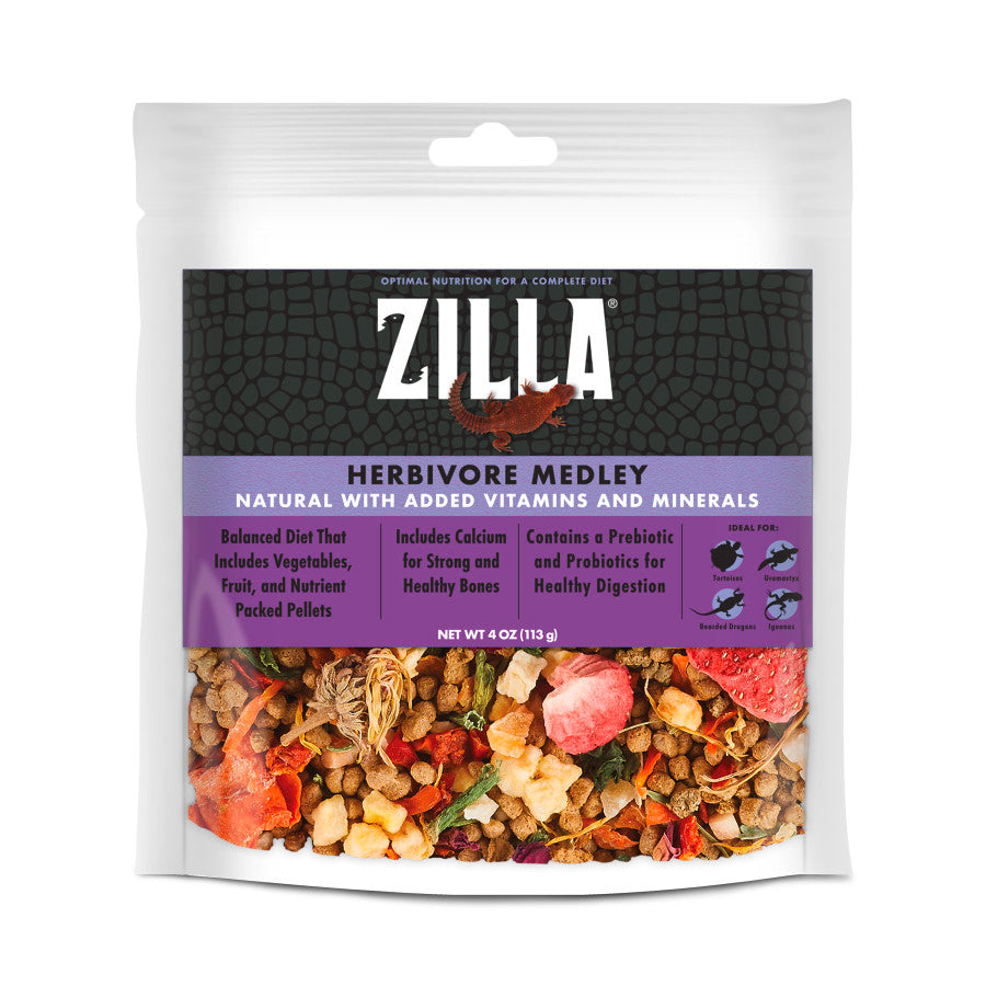 Zilla Medley Diet Herbivore Mix
