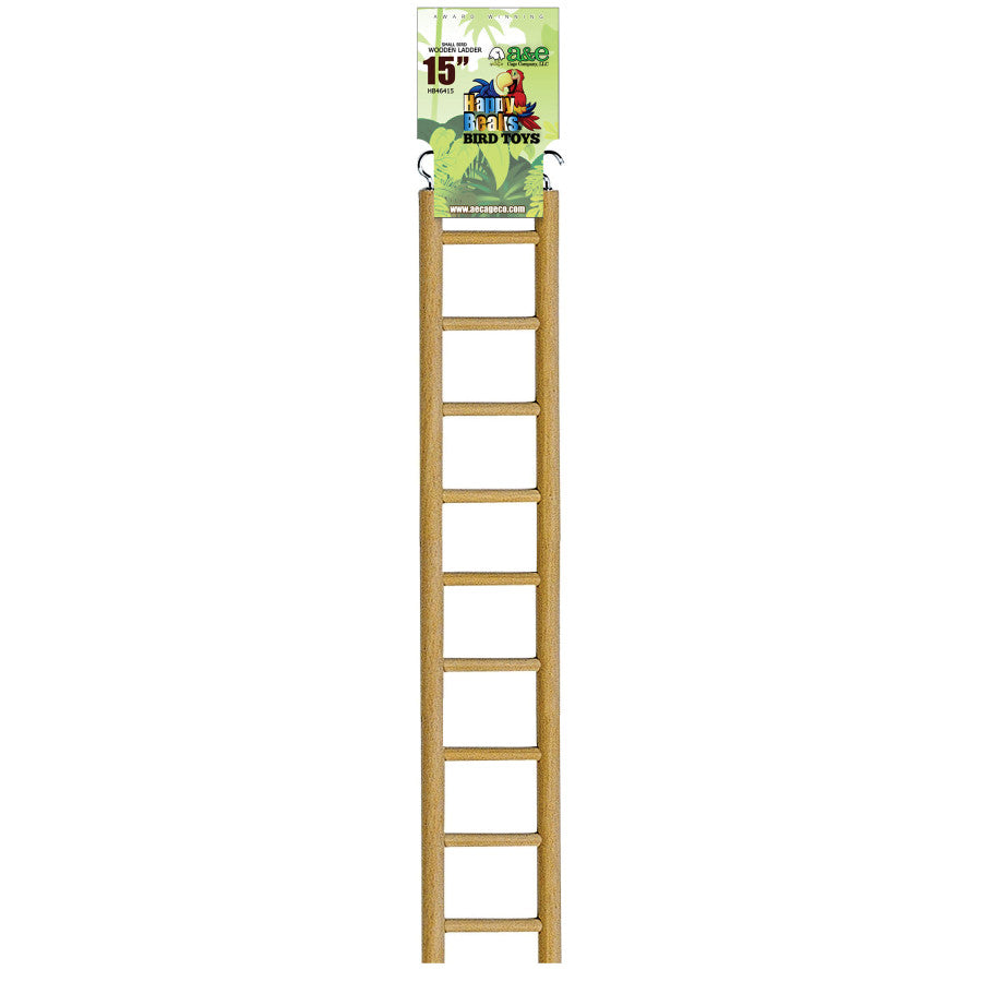 A & E Cages Happy Beaks Small Ladder Bird Toy