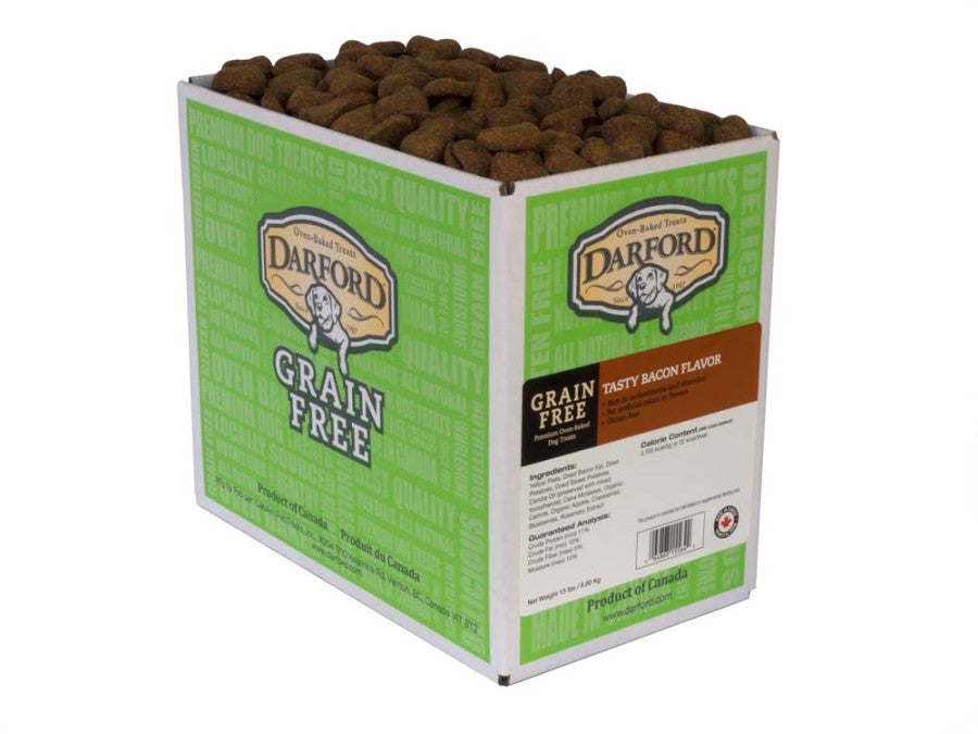 Darford Oven Baked Grain Free Dog Treats Tasty Bacon
