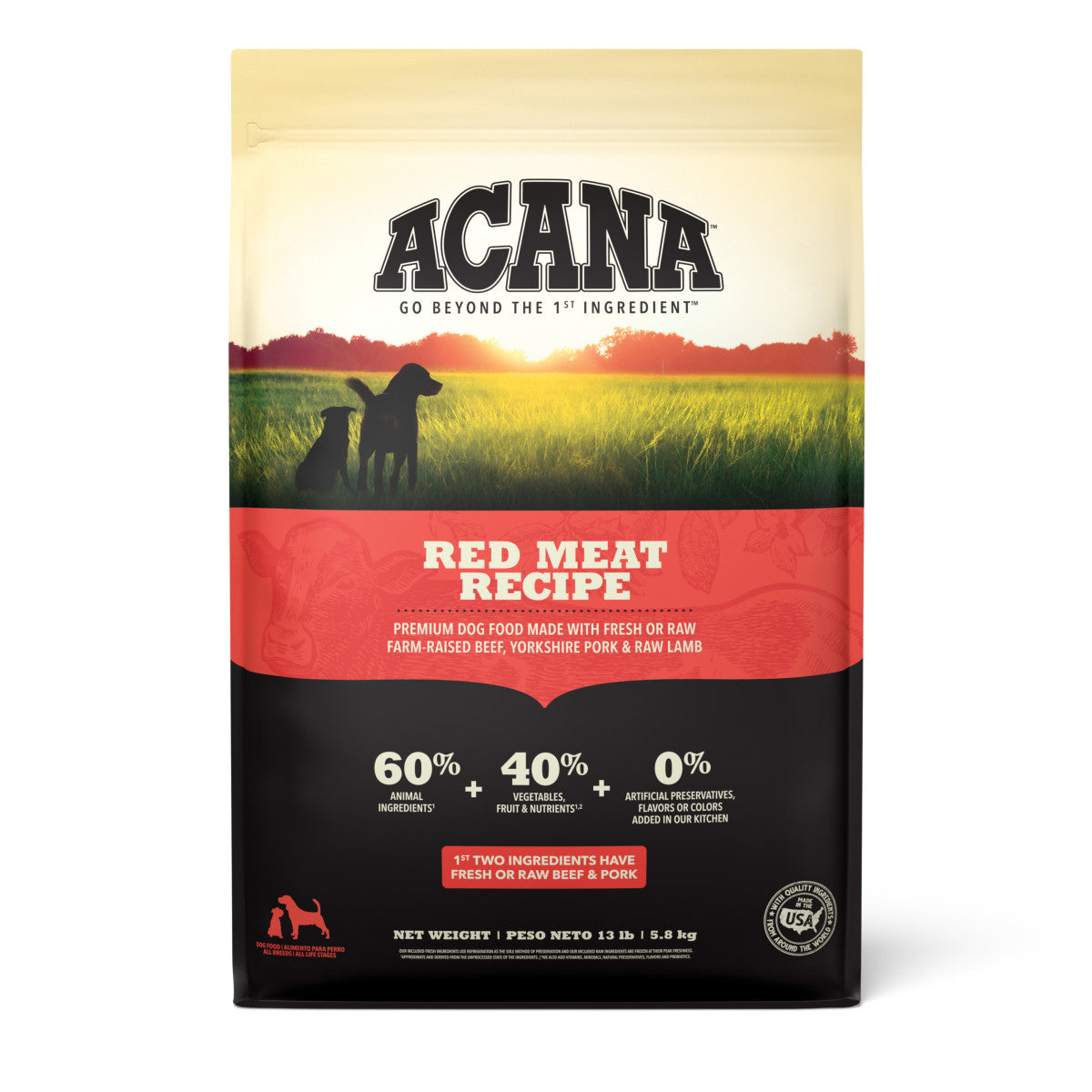 Acana Red Meat Recipe Dry Dog Food