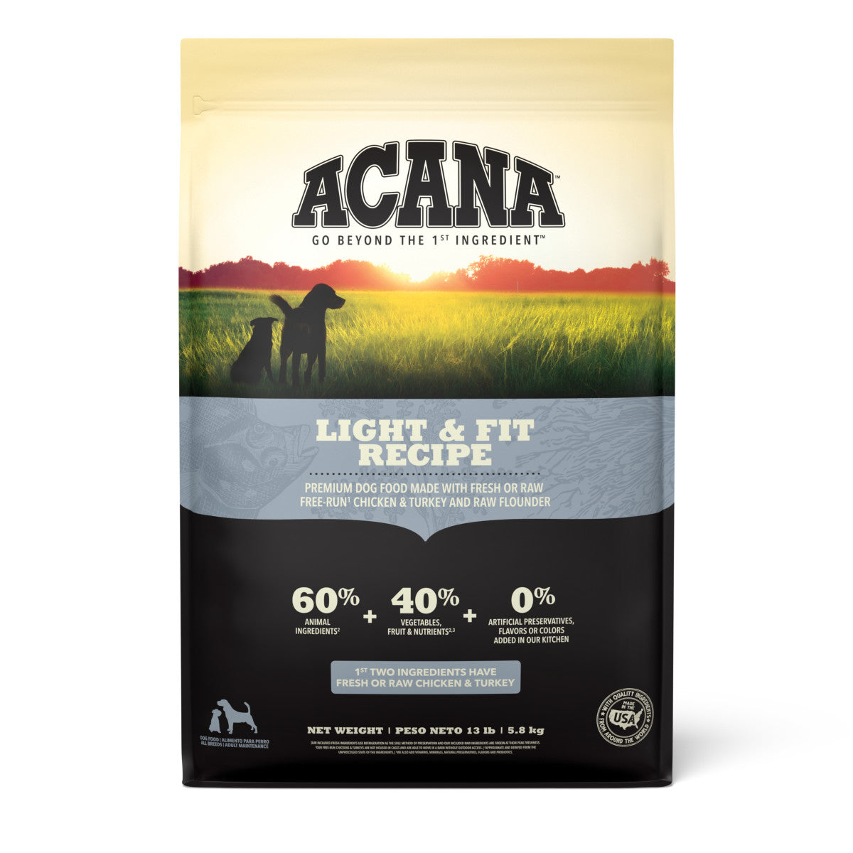 Acana Light and Fit Adult Dry Dog Food