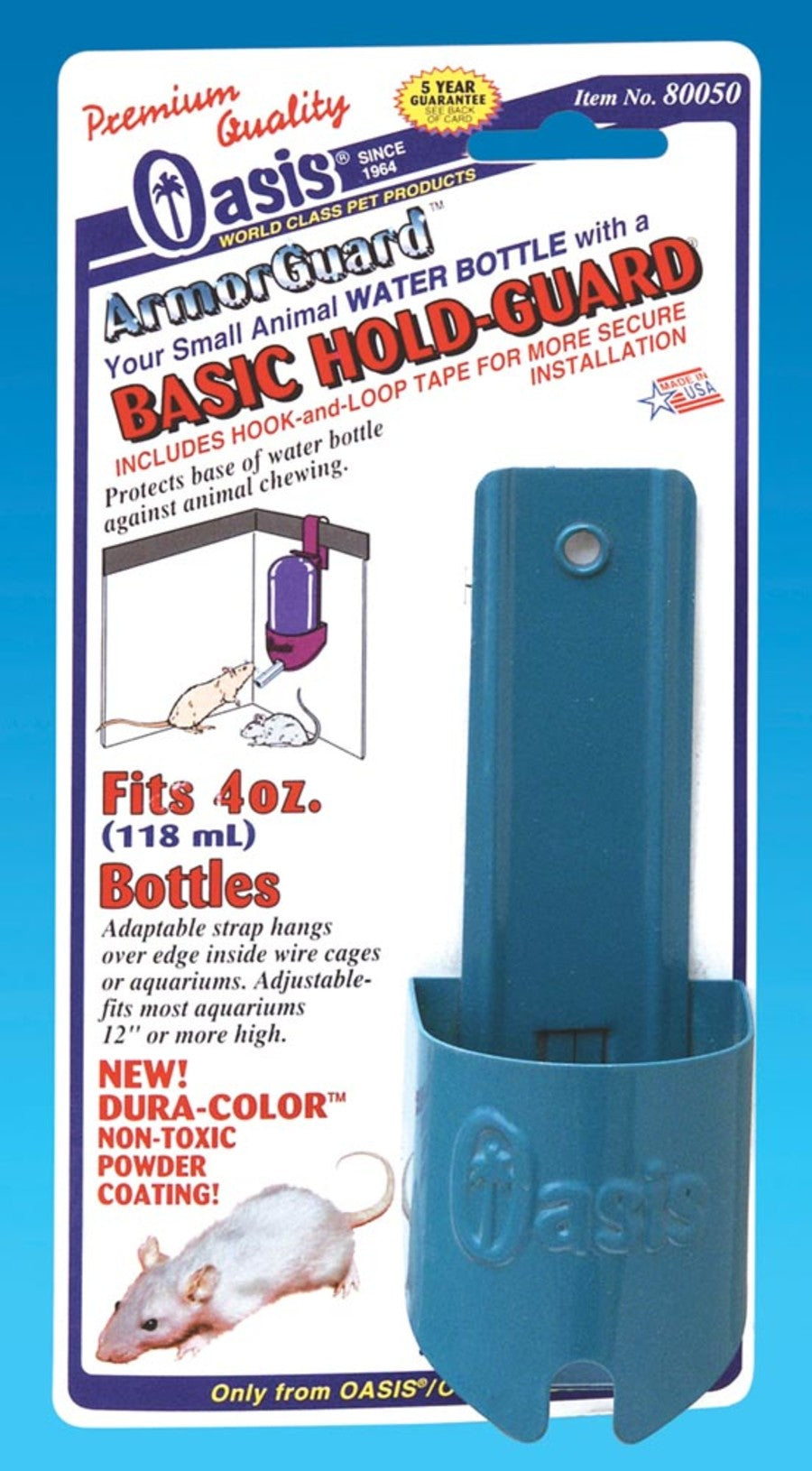 Oasis Basic Hold-Guard for Small Animal Water Bottles