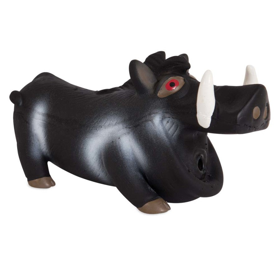 ZOOBILEE Latex Warthog Dog Toy