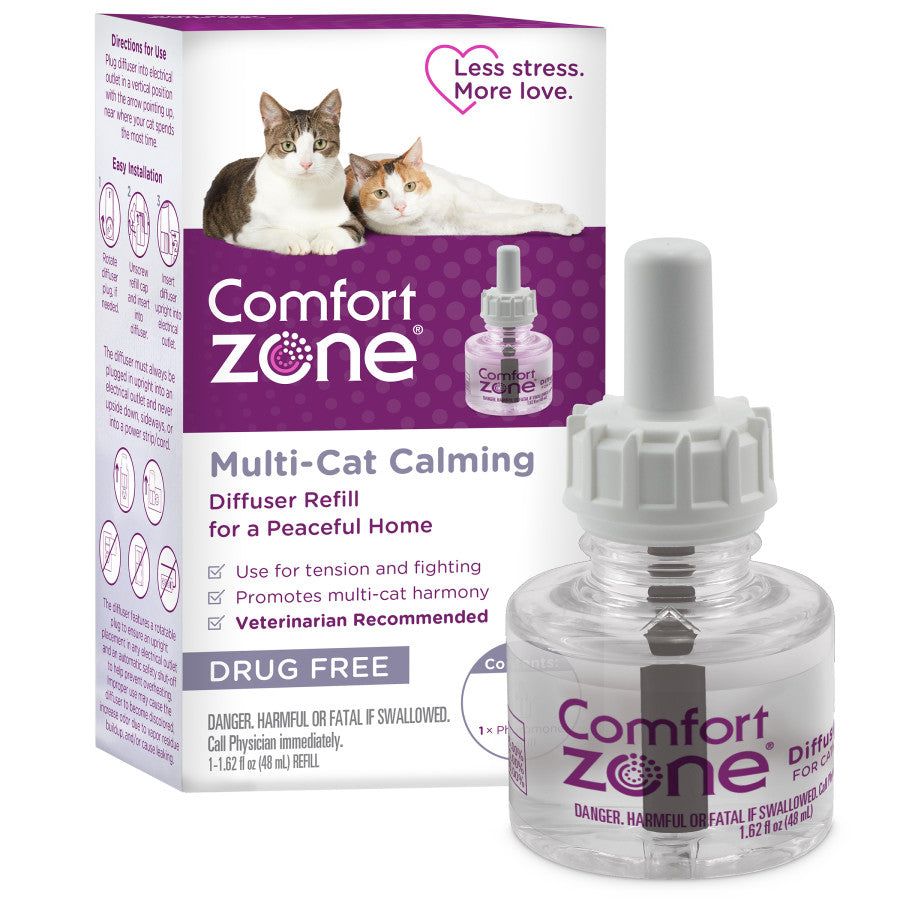 Comfort Zone Comfort Zone Multi Cat Calming Diffuser Refills: 1-pack