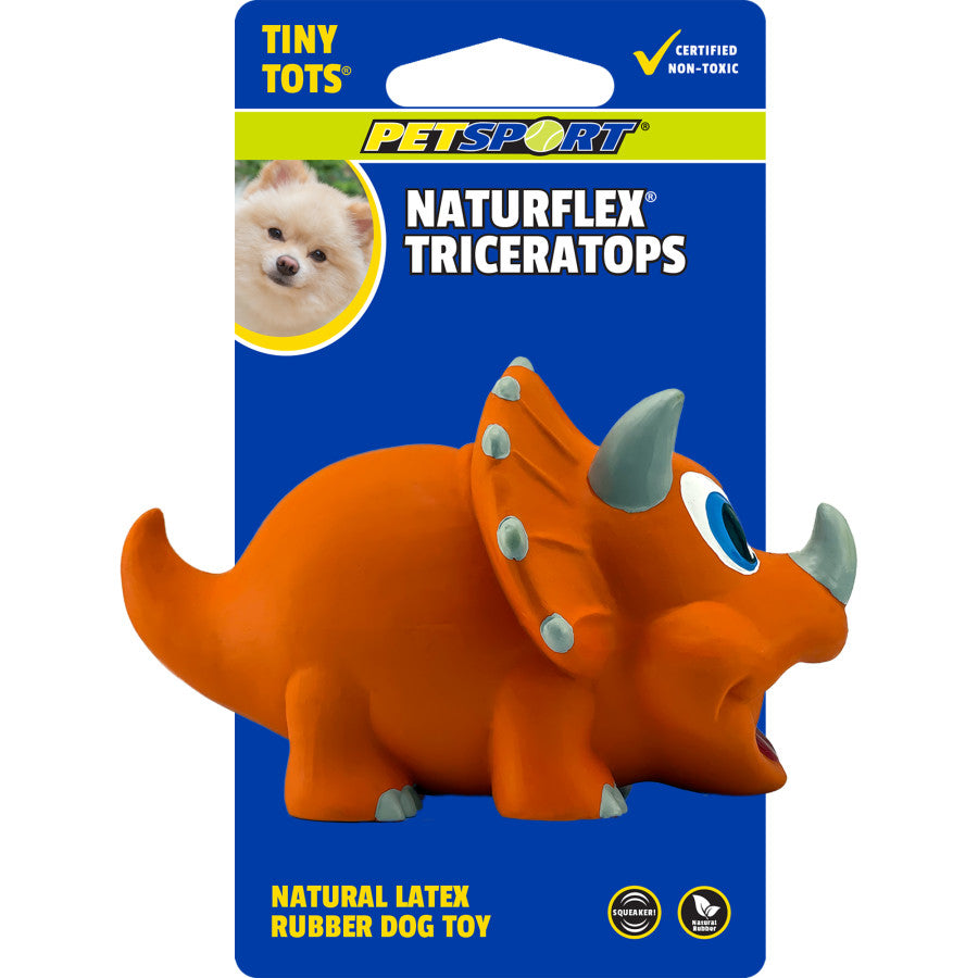 Petsport USA NaturFlex Dinosaur Latex Dog Toy