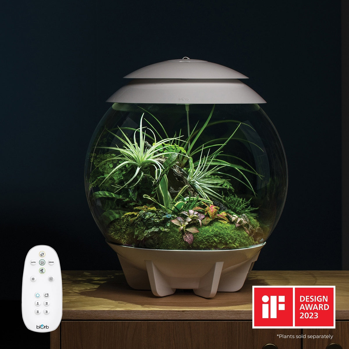 biOrb AIR 30 LED Terrarium - WHITE