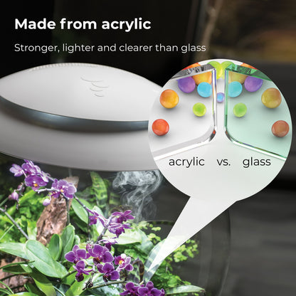 biOrb AIR 60 LED Terrarium - WHITE BiOrb
