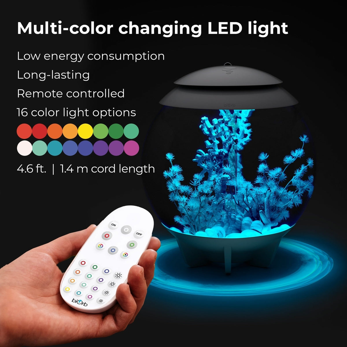 biOrb HALO 15 Aquarium with MCR Light - 4 gallon BiOrb