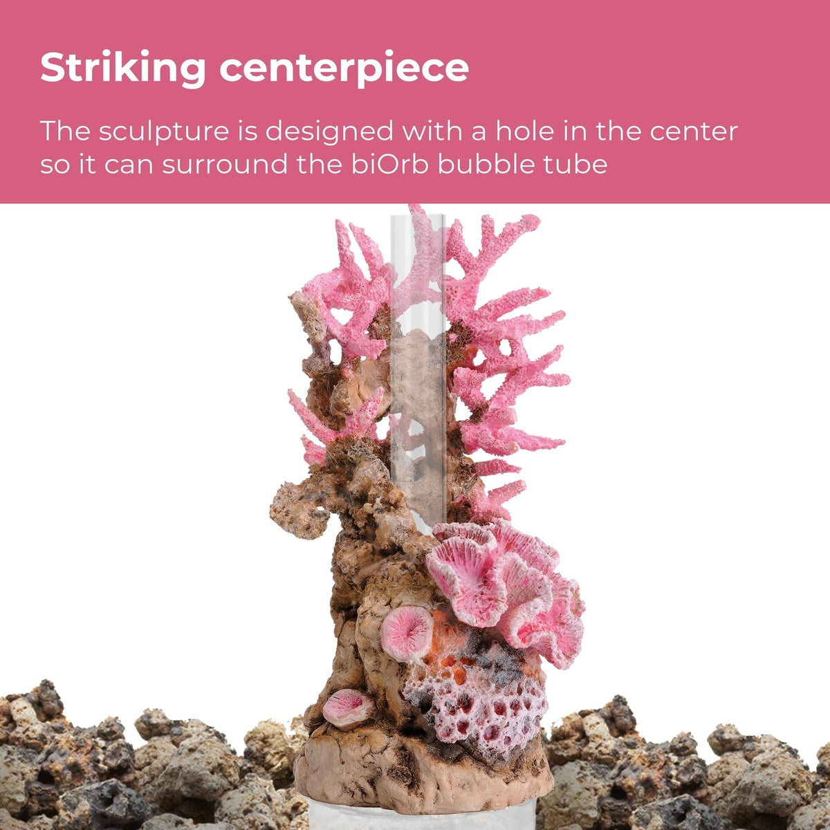 biOrb Pink Ocean Décor Set BiOrb