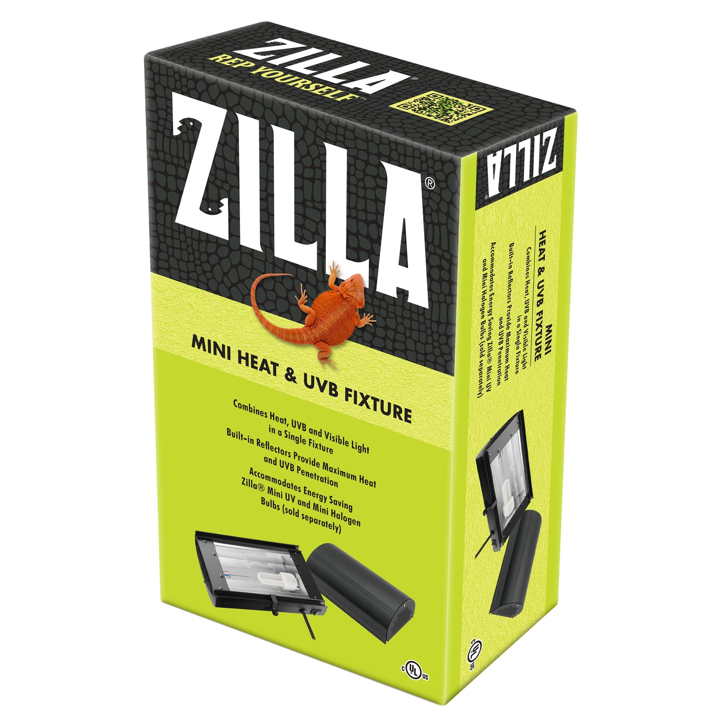 Zilla Mini Heat & UVB Fixture - 1ea