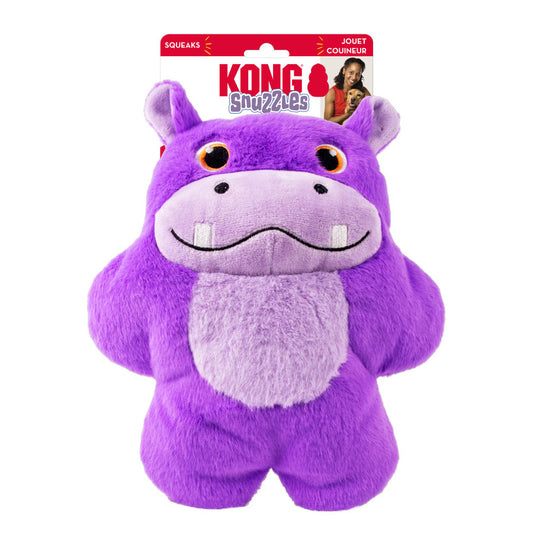 KONG KONG Snuzzles Hippo Dog Toy