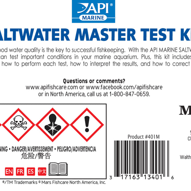 API Saltwater Master Test Kit