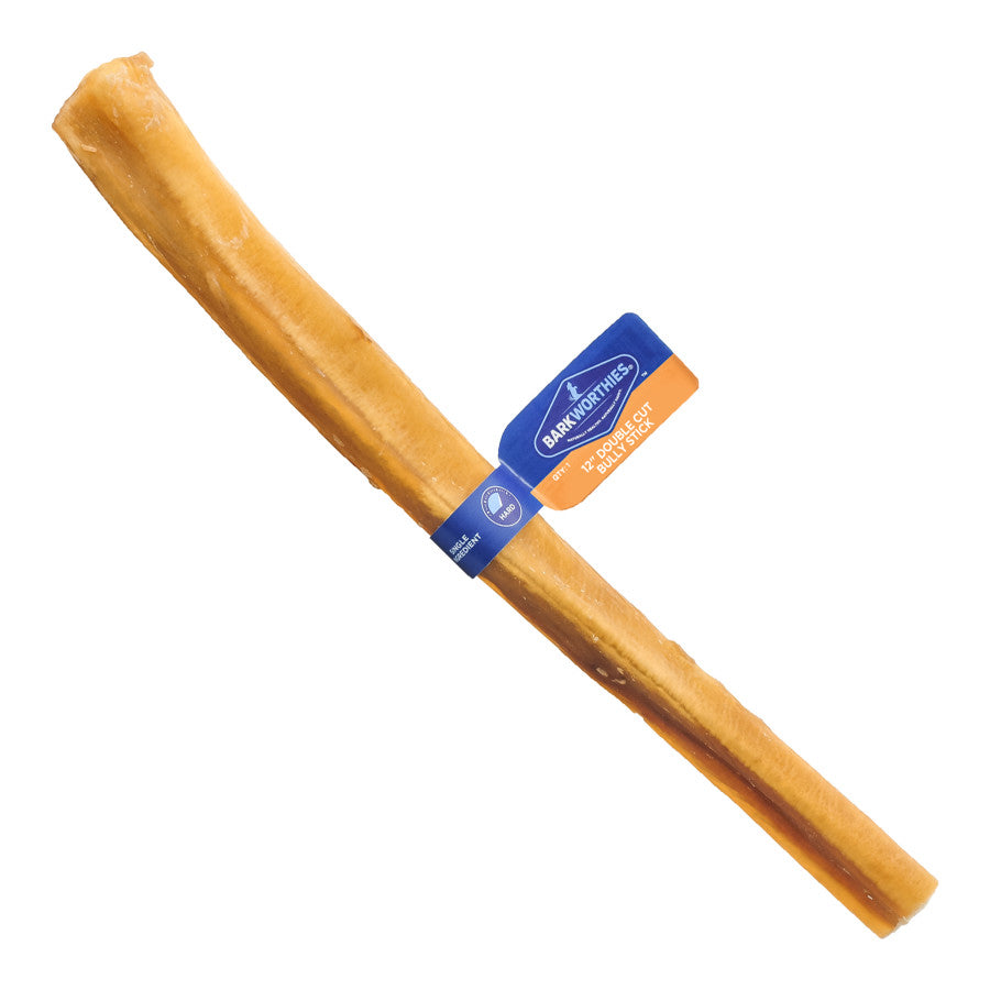 Barkworthies Naturally Scented Double Cut Bully Stick