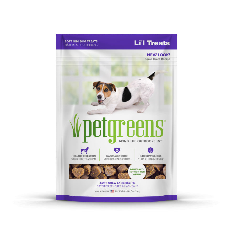 Pet Greens Li'l Treats Soft Mini Dog Treats