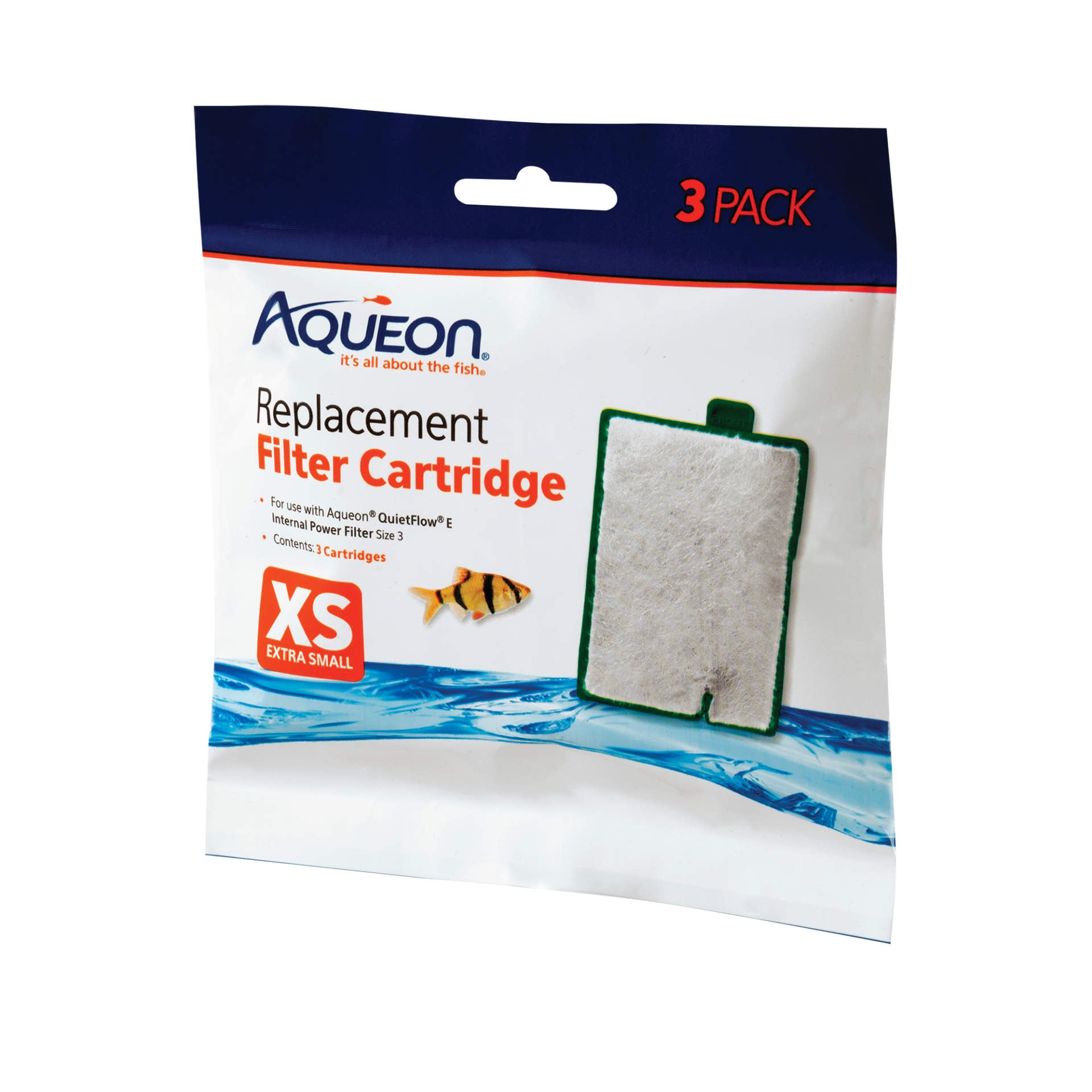 Aqueon Replacement Filter Cartridges - Extra Small - 3 pk
