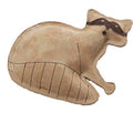 Dura-Fused Leather Dog Toy Raccoon