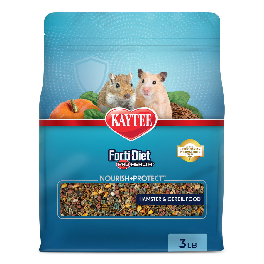 Kaytee Forti-Diet Pro Health Nourish+Protect Hamster and Gerbil Food