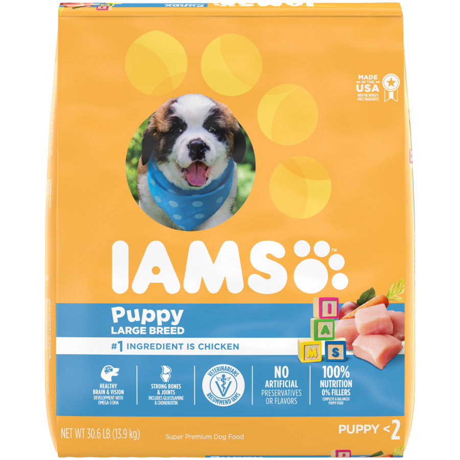 IAMS Smart Large Breed Puppy Dry Dog Food
