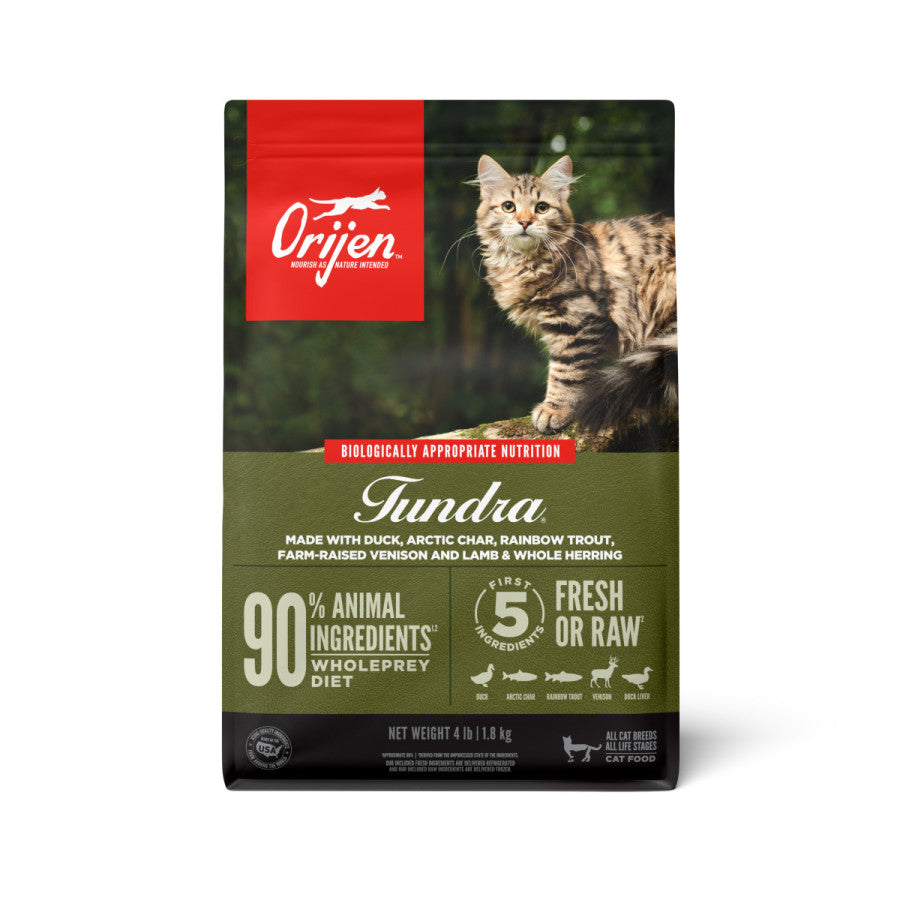 Orijen Tundra Grain Free Fresh or Raw Dry Cat Food