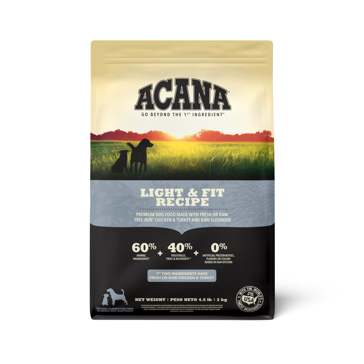 Acana Light and Fit Adult Dry Dog Food
