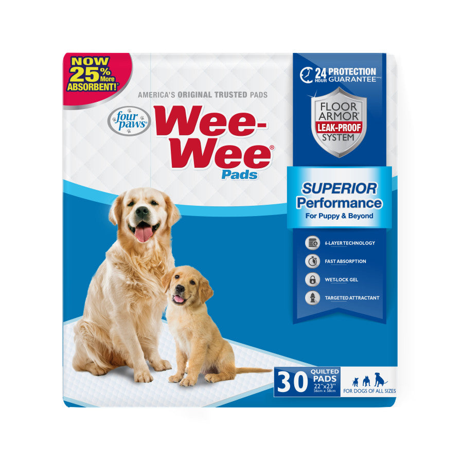 Four Paws Wee-Wee Superior Performance Dog Pee Pads