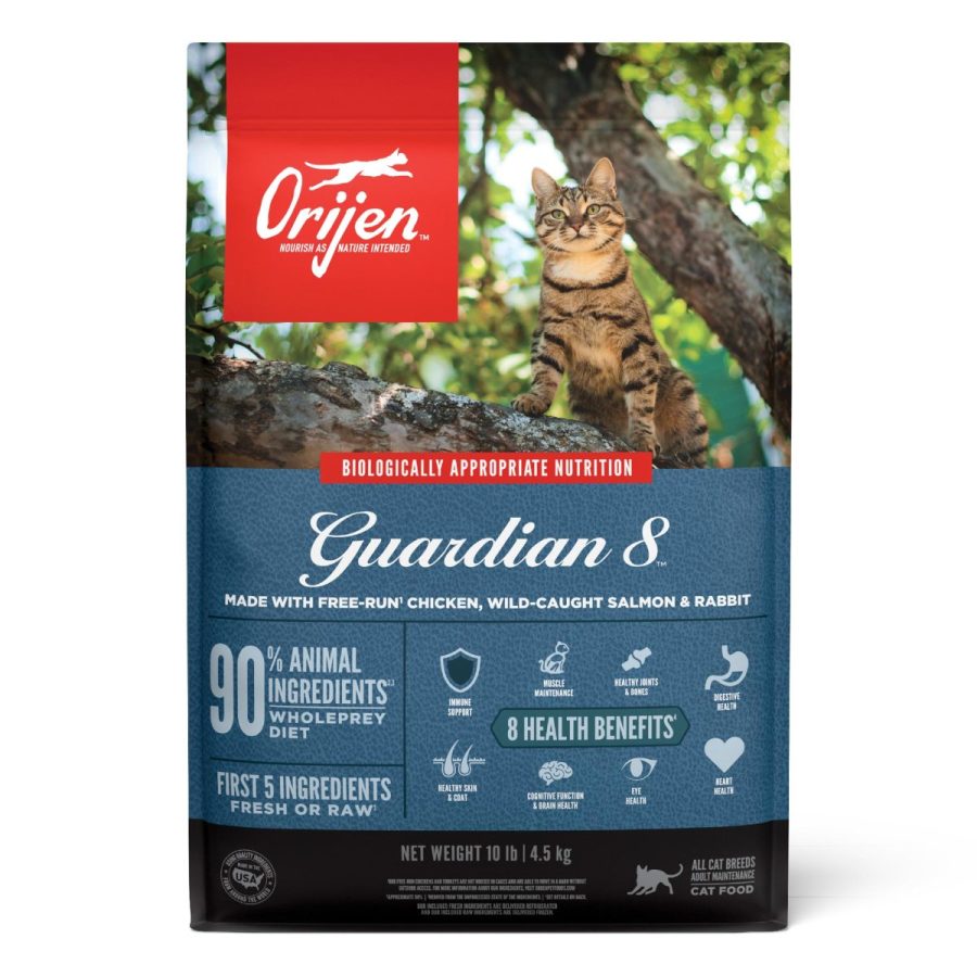Orijen Guardian 8 Grain Free Fresh or Raw Dry Cat Food