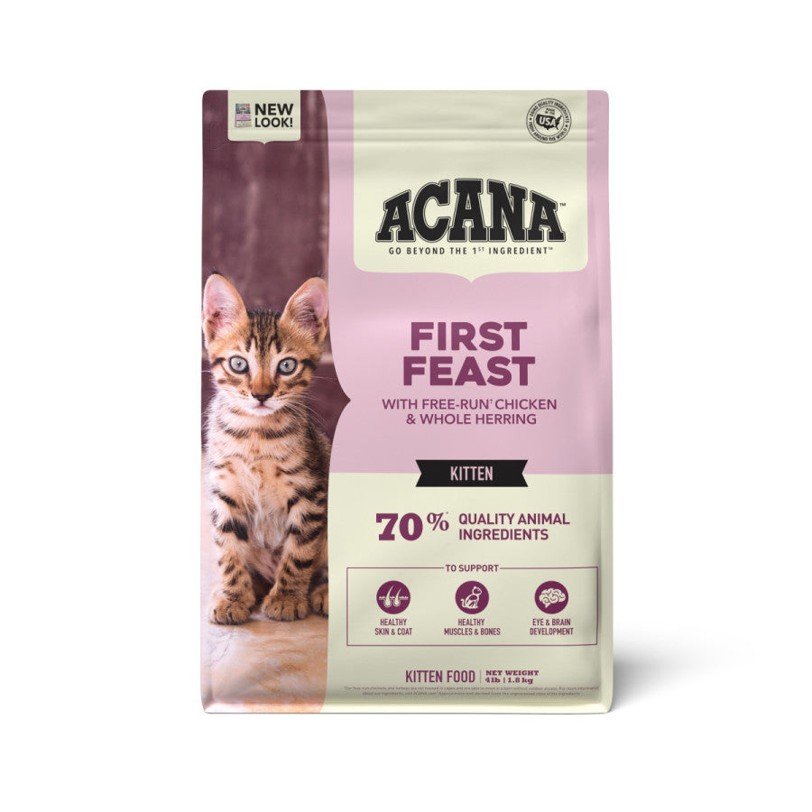 ACANA First Feast Kitten Dry Cat Food Chicken & Fish