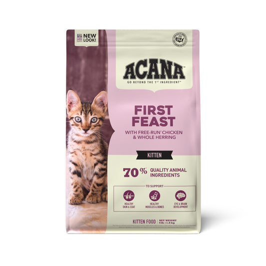 ACANA First Feast Kitten Dry Cat Food Chicken & Fish
