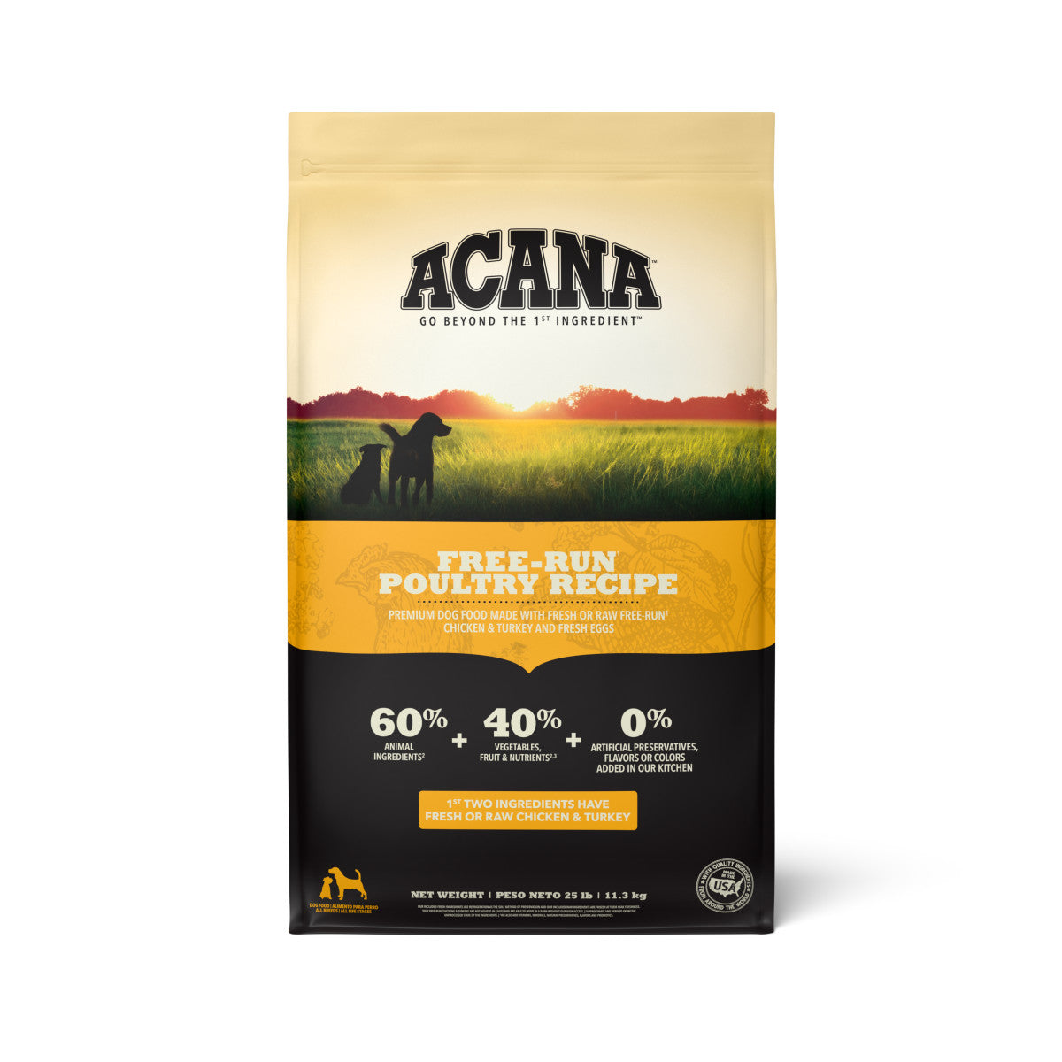 Acana Free Run Poultry Recipe Dry Dog Food
