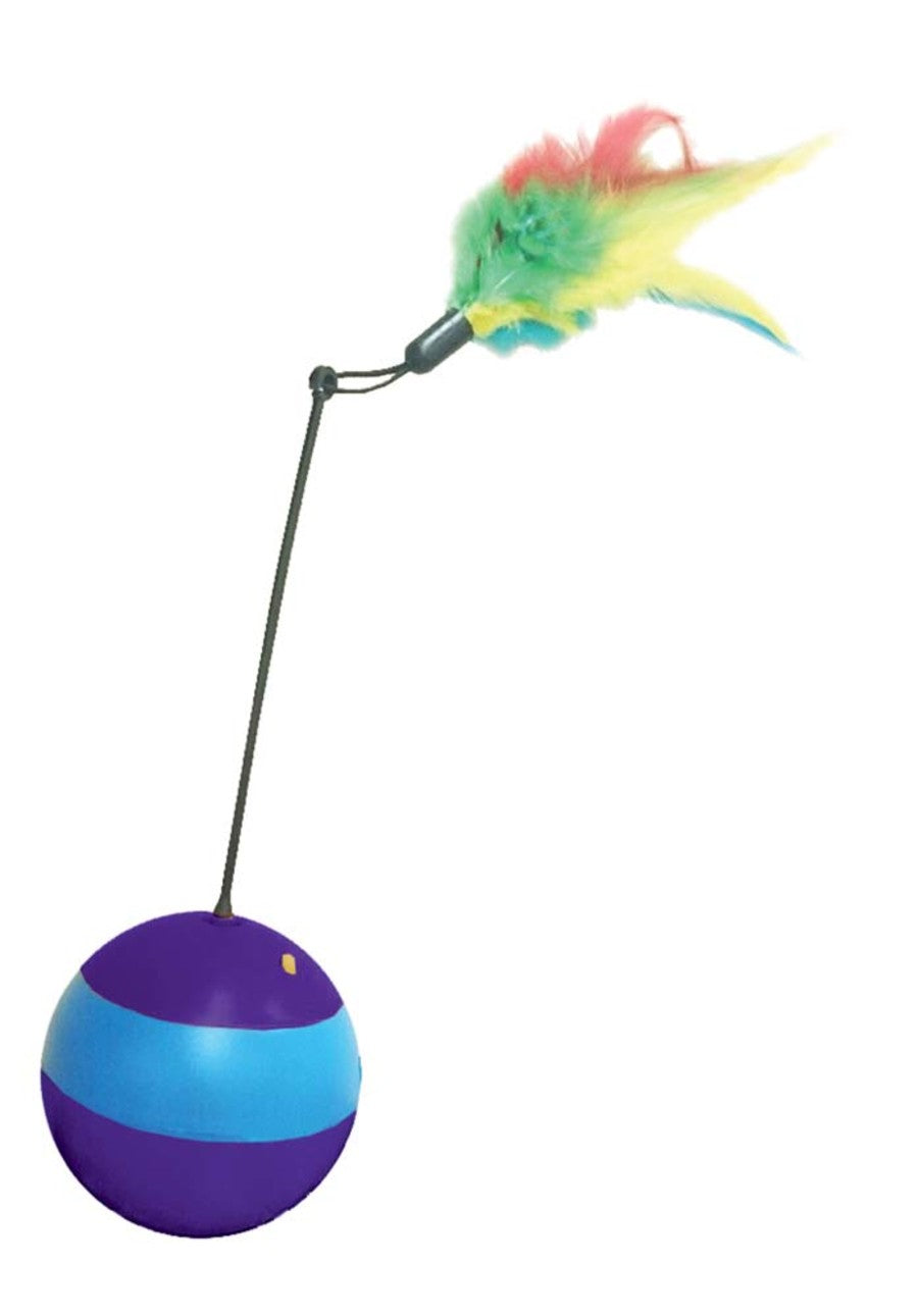 Spot Spin About Electronic Laser with Treat Dispensing Cat Toy