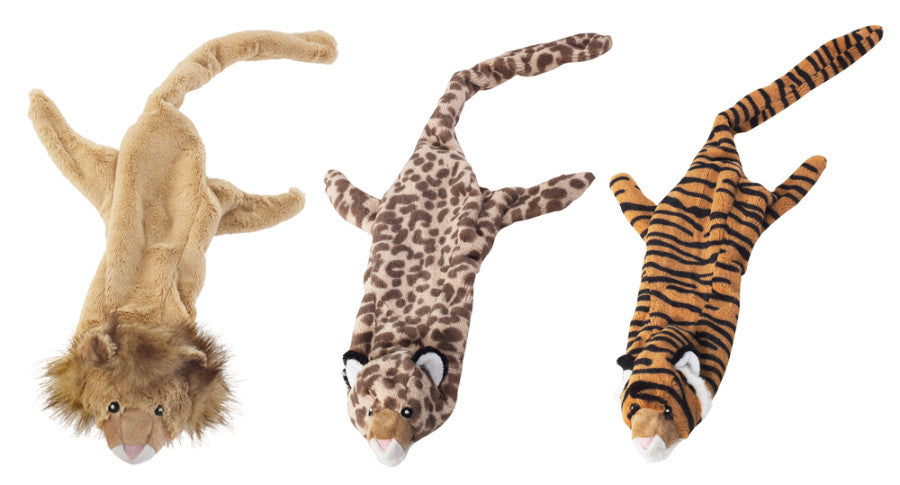 Skinneeez Jungle Series Dog Toy Jungle Cat