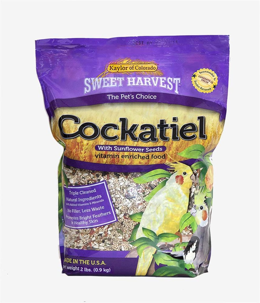Sweet Harvest Vitamin Enriched Cockatiel Food with Sunflower Seeds