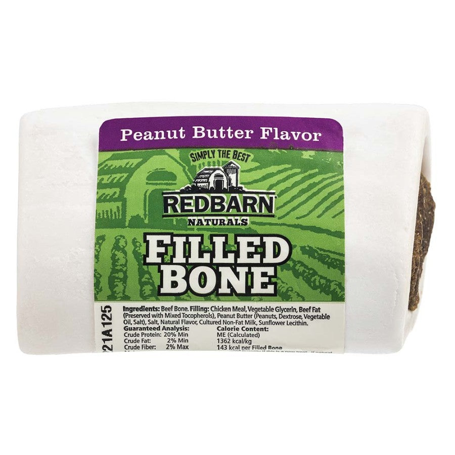 Redbarn Pet Products Naturals Filled Bone Dog Treat
