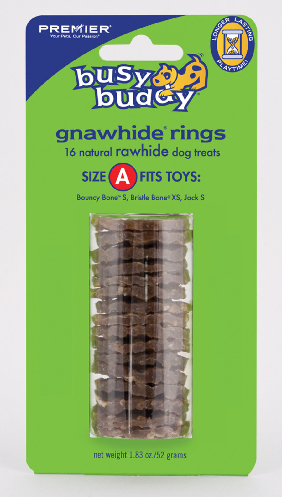 Busy Buddy Gnawhide Ring Refills