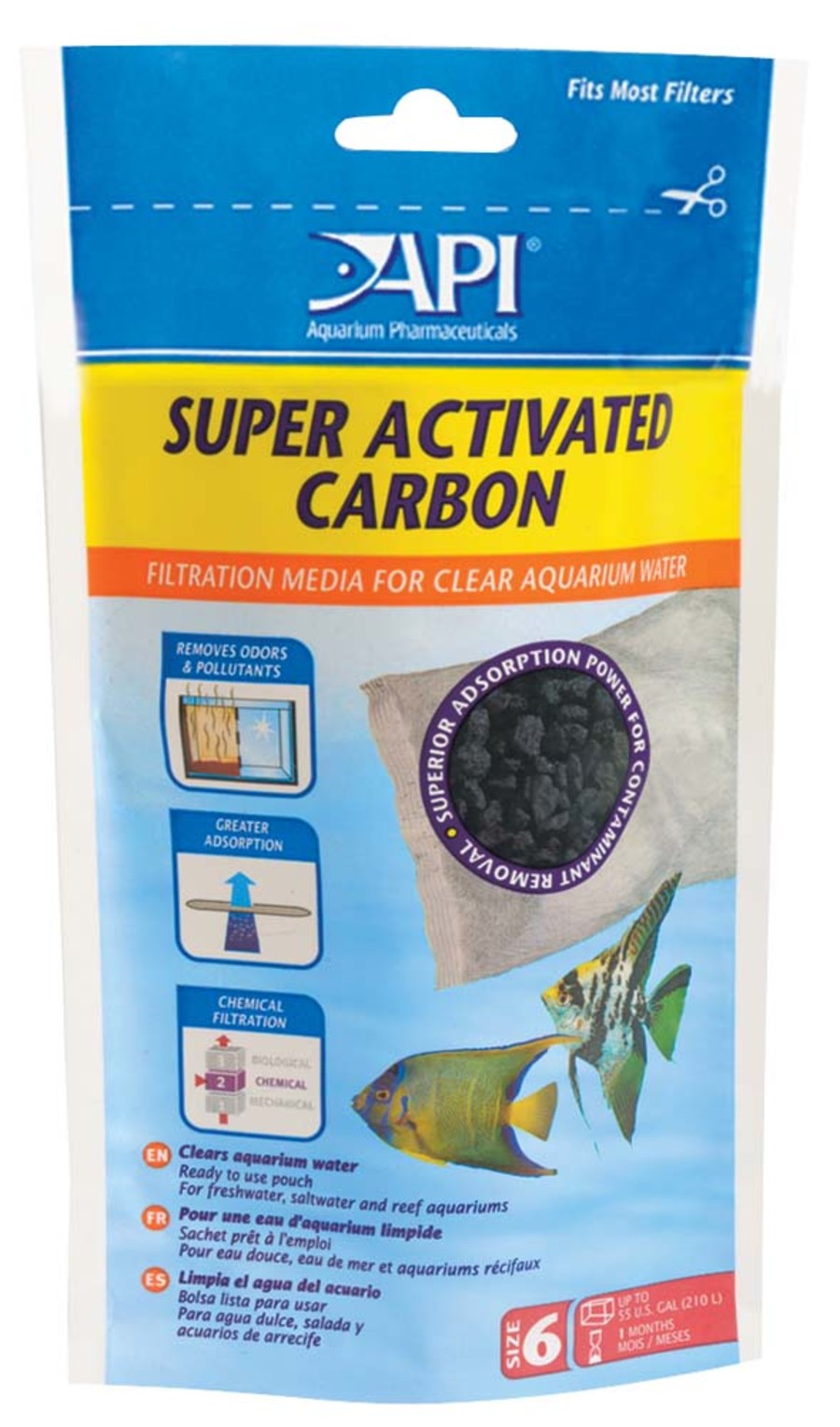 API Super Activated Carbon Filter Media