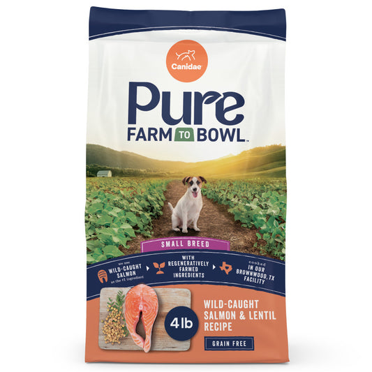 CANIDAE PURE Farm to Bowl Small Breed Dry Dog Food