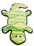Outward Hound Invincibles Dog Toy Gecko 4 Squeakers Yellow/Green