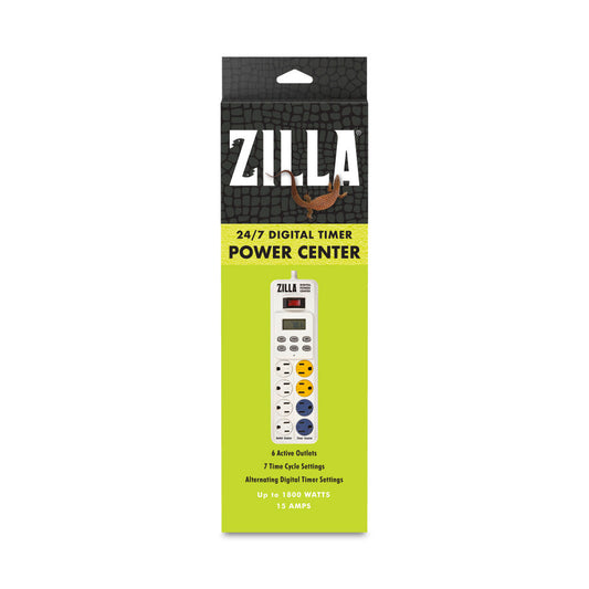 Zilla 24/7 Digital Timer Power Center
