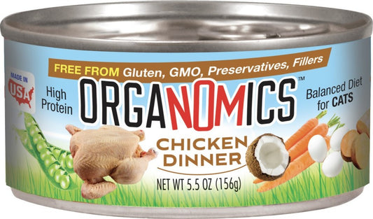 OrgaNOMics Chicken Dinner Canned Cat Food
