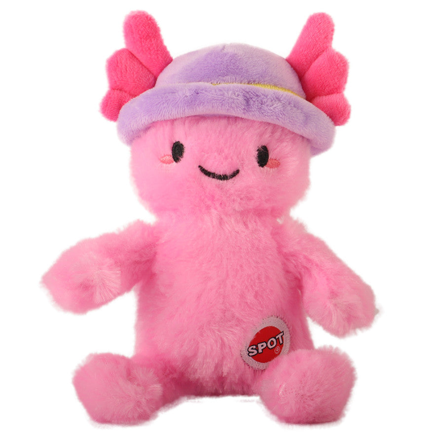 Spot Axolotl With Hat Dog Toy