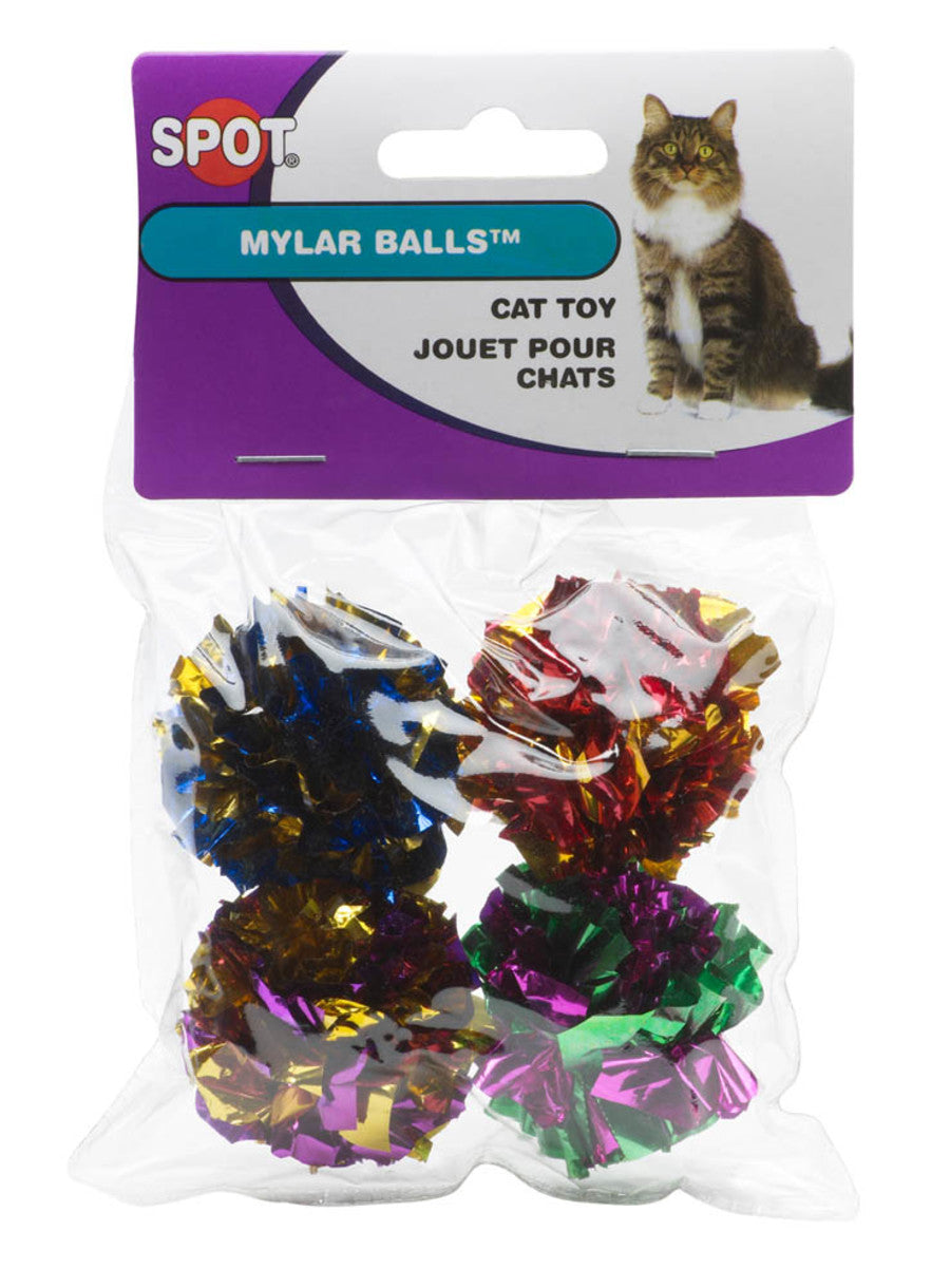 Spot Mylar Ball Cat Toy