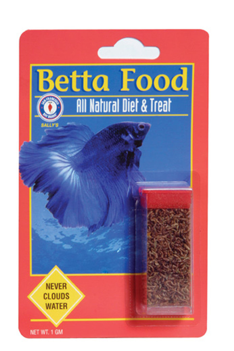 San Francisco Bay Brand Betta Food Bloodworms Freeze Dried Fish Food