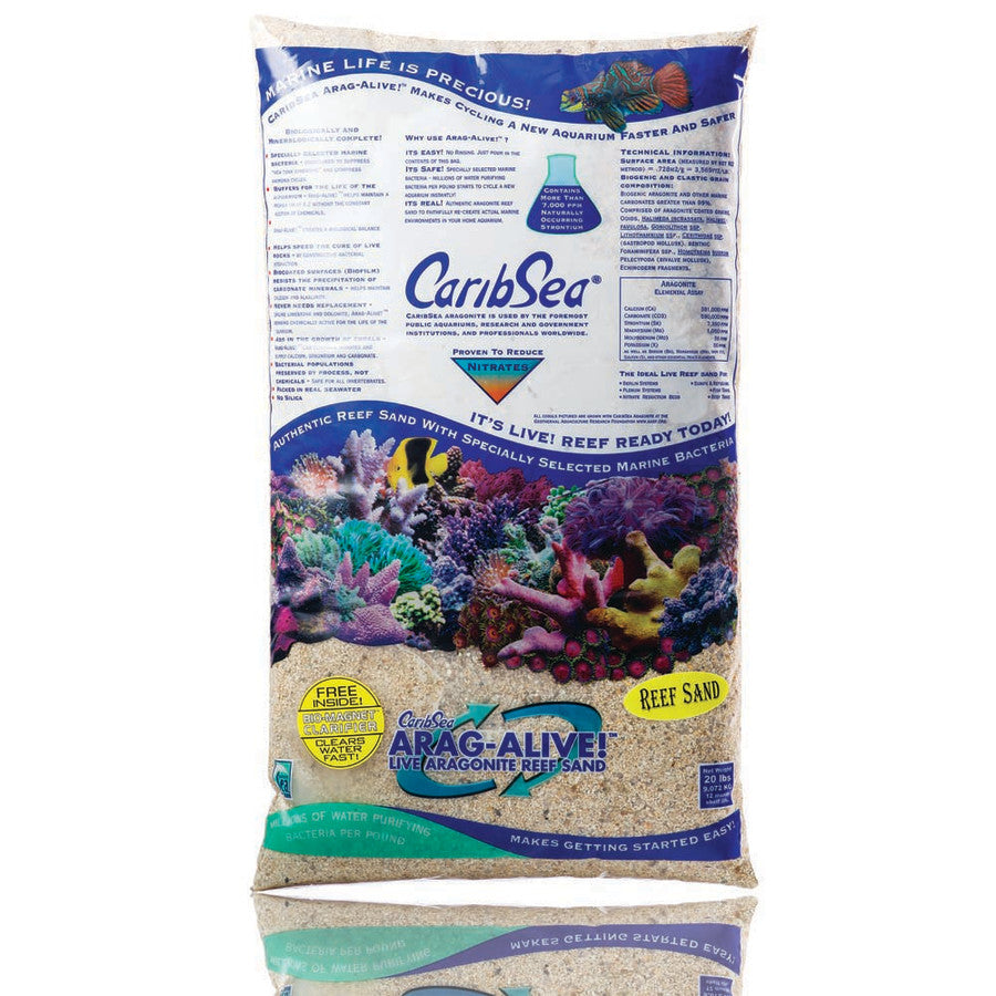CaribSea Arag-Alive Special Grade Reef Sand