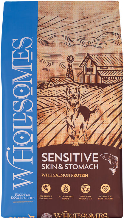 Wholesomes Sensitive Skin And Stomach Dry Dog Food