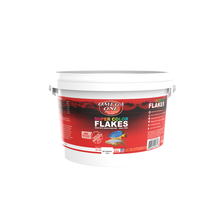 Omega One Super Color Flakes Fish Food