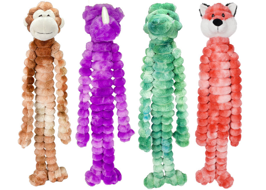 Multipet Crimpy Cuddlerz Animal Dog Toy