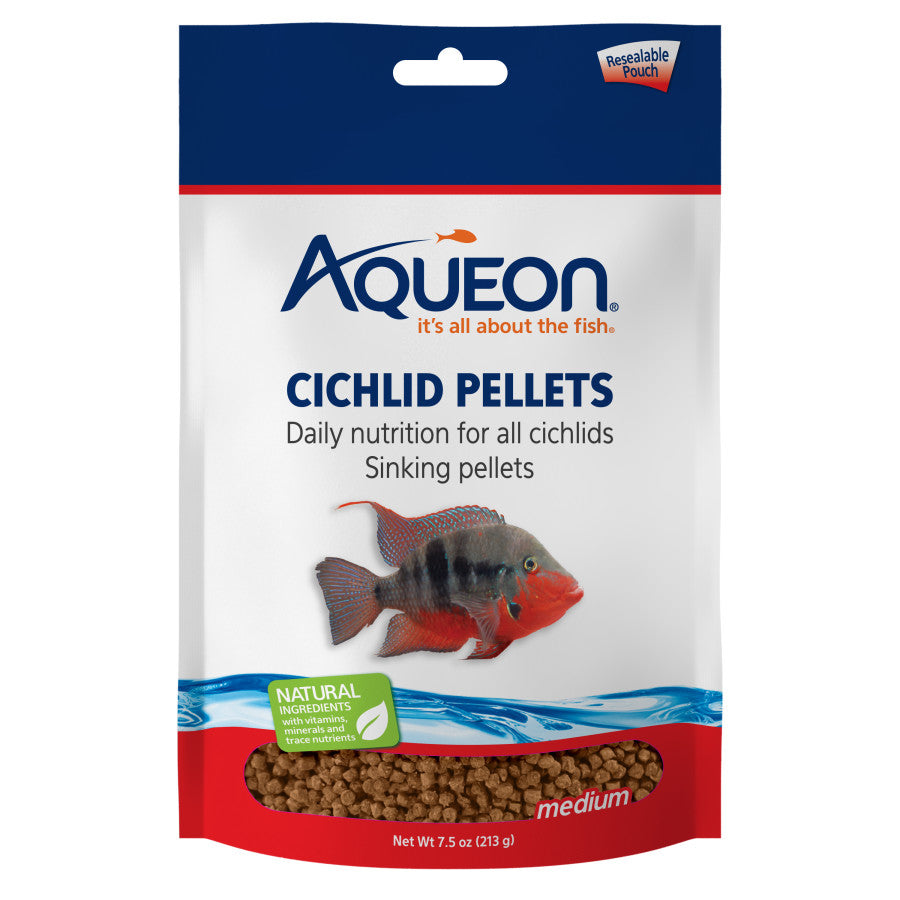 Aqueon Cichlid Pellets Fish Food