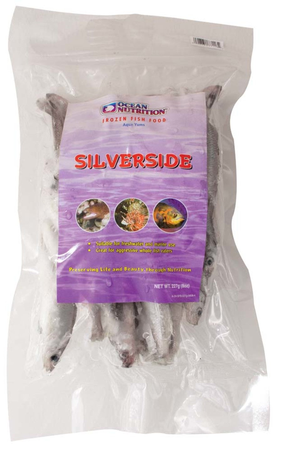 Ocean Nutrition Silversides Frozen Fish Food
