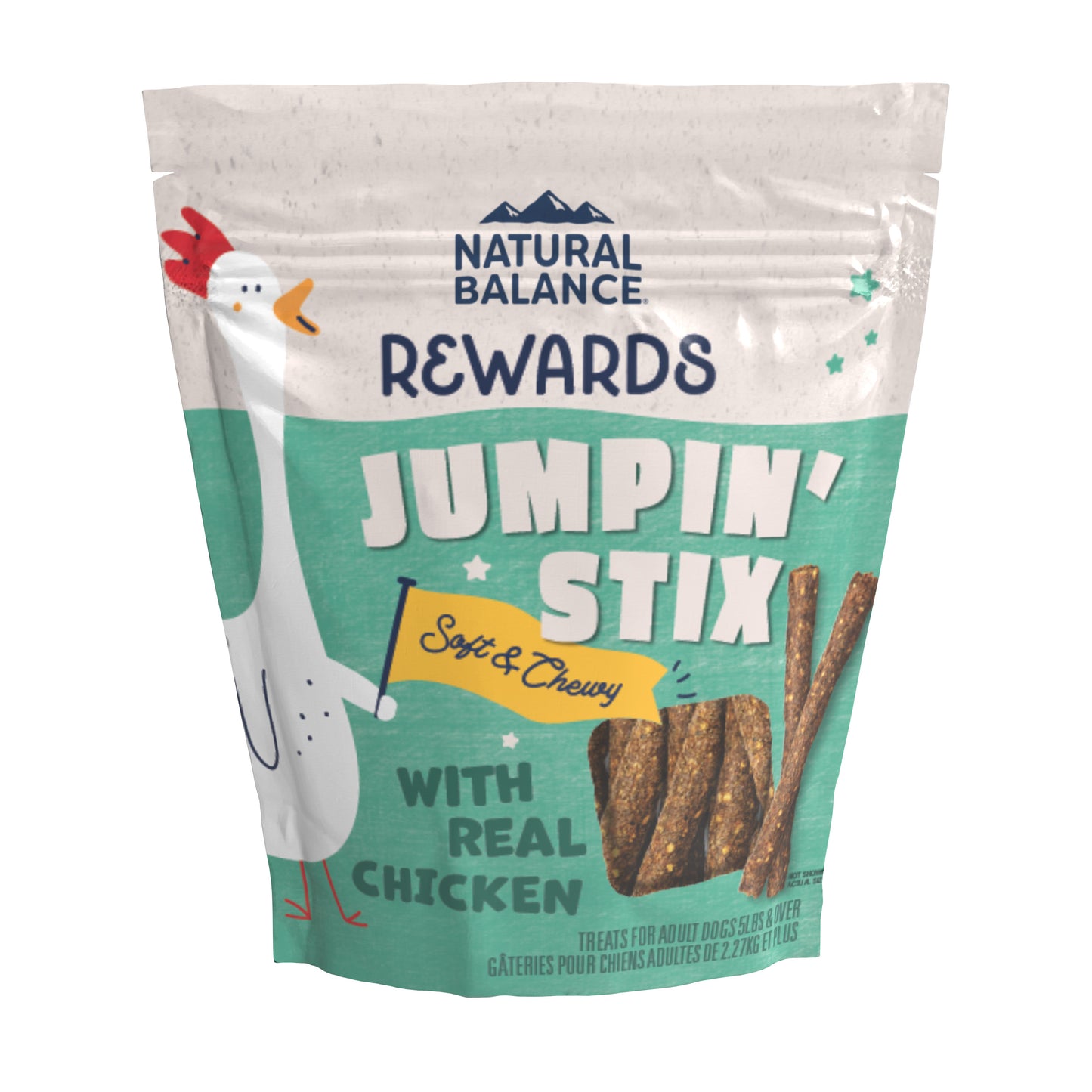 Natural Balance Pet Foods Rewards Jumpin' Stix Soft and Meaty Dog Treats